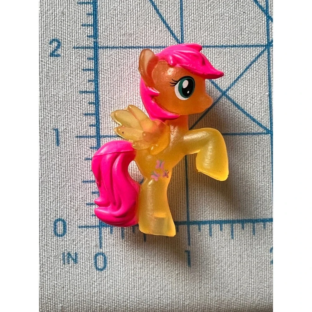My Little Pony MLP Neon Pink Mini Pony Fluttershy Transparent Wave 8